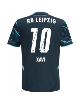 Muži Futbalové oblečenie RB Leipzig Xavi Simons #10 2024-25 Krátky Rukáv - Tretina